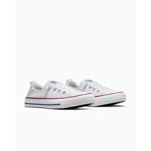 Size 6-Womens Converse Slip-On Chuck Taylor All Star Shoreline White